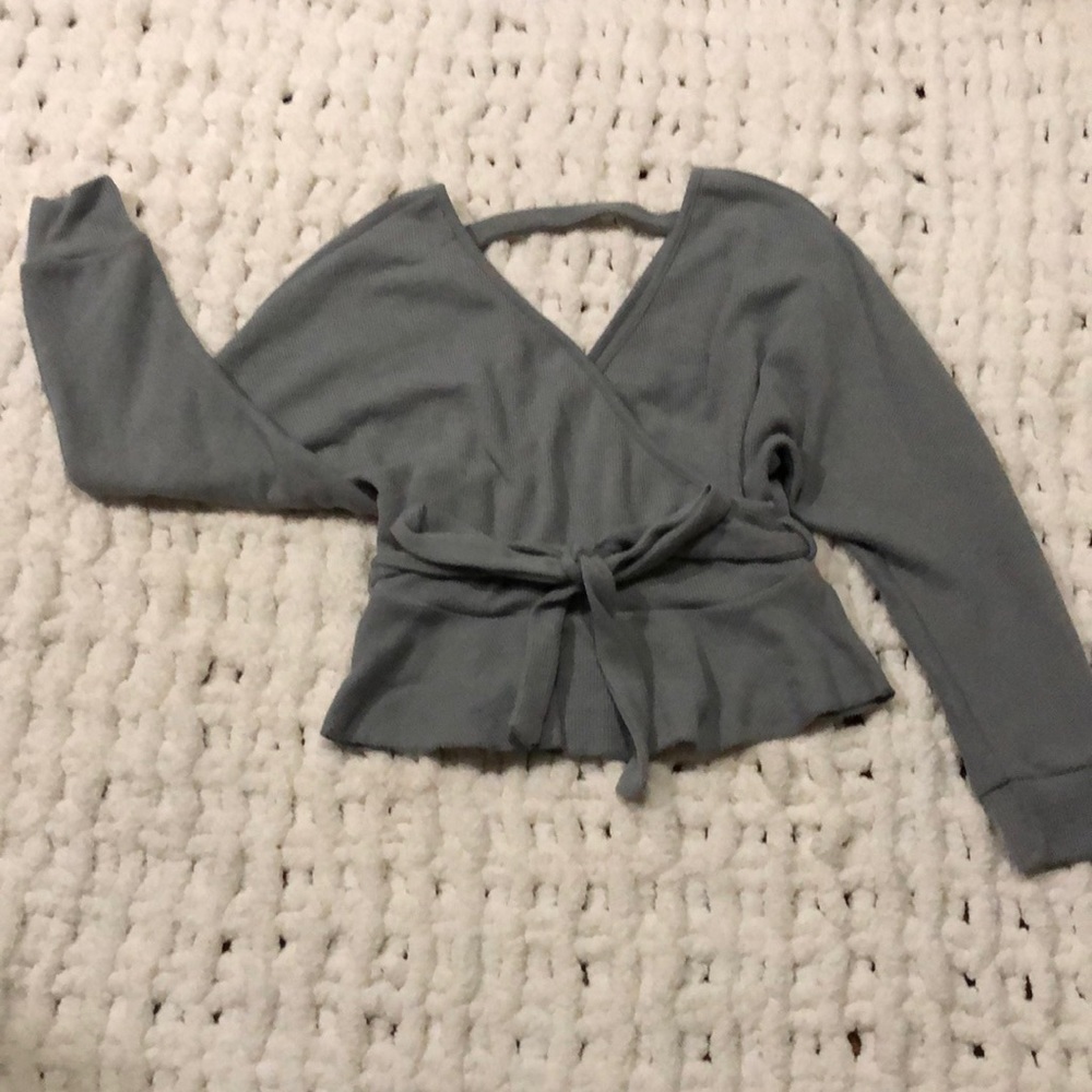 Cropped sweater